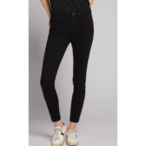 Current Elliott Women’s The Stiletto Skinny Velvet Pant Size 27 Mid-Rise Stretch - Picture 1 of 9